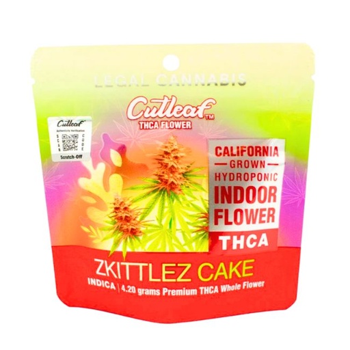 CUTLEAF THCA PREMIUM 4.2GM HEMP FLOWER BAGS 10CT/ BOX