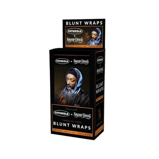 [DOGGSNOOPWRAP] SNOOP DOGG X FUTUROLA TERPENE INFUSED BLUNT WRAPS 25CT/ BOX