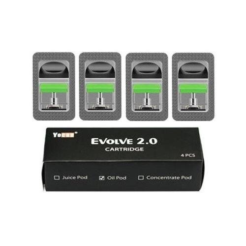 [EVOLVE2.0OILPOD] YOCAN EVOLVE 2.0 REFILLABLE PODS PACK OF 4 - OIL POD