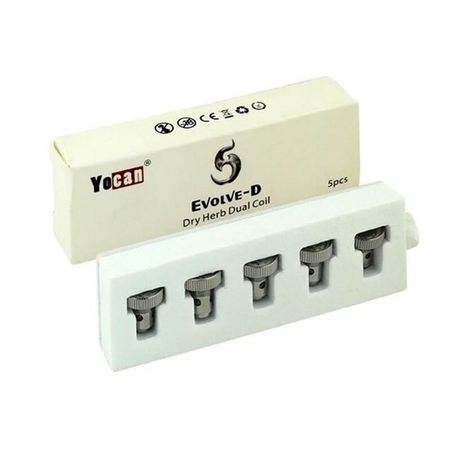 [EVOLVEDCOILS] Yocan Evolve D Dual Coil 5CT/BOX