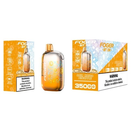 FOGER BIT 5% DISPOSABLE (100ML) NORM MODE - 35K &amp; BOOST. MODE - 25K PUFFS 5CT/ BOX