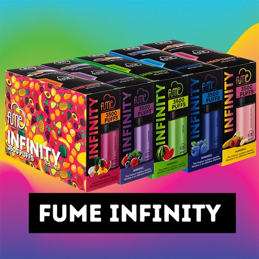 FUME INFINITY 5% DISPO (60ML) 3.5K PUFFS 5CT/ BOX