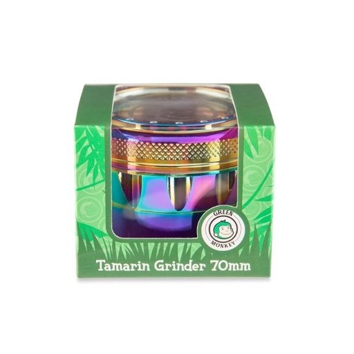 GREEN MONKEY 4 PART TAMARIN GRINDER 70MM