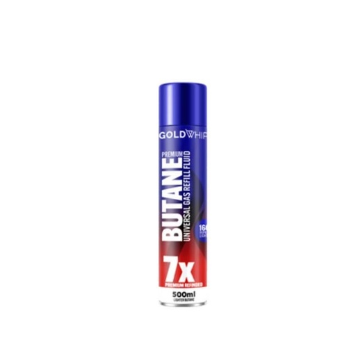 GOLD WHIP 7X FILTERED PREMIUM REFINED 500ML BUTANE 12CT/ BOX