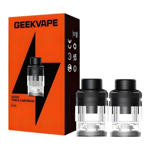 [GVAEGISFORCECA] GEEKVAPE AEGIS FORCE 5ML CARTRIDGE COIL 2PK/ BOX