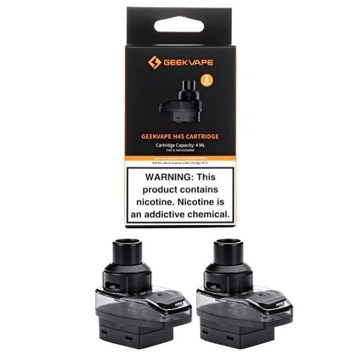 [GVH45CART] GEEKVAPE H45 4ML CARTRIDGE 2PK/ BOX