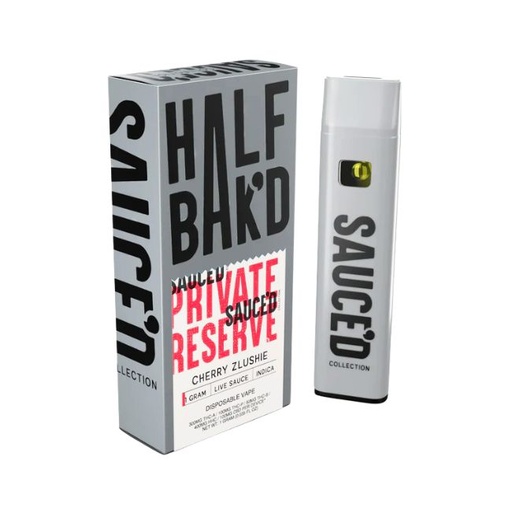 HALF BAK'D LIVE SAUCE PRIVATE RESERVE 1GM DISPO 5CT/ BOX