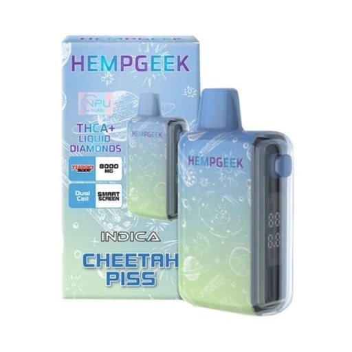 HEMPGEEK THCA + LIQUID DIAMONDS 8GM DISPO 5CT/ BOX