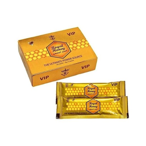 [HONEYROYALVIP] ROYAL VIP HONEY THE ULTIMATE POWER SOURCE SEXSUAL ENHANCEMENT 12CT/ BOX