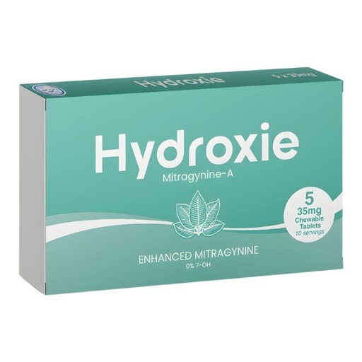 HYDROXIE MITRAGYNINE-A  KRATOM ALKALOID 35MG CHEWABLE TABLETS 5CT/20PK
