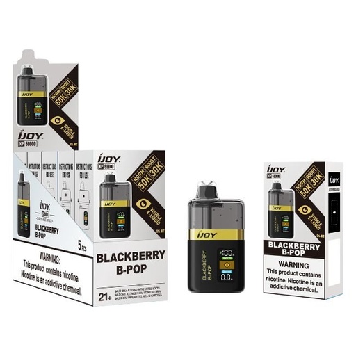IJOY XP50000 5% DISPOSABLE (100ML) BOOST. MODE - 30K &amp; NORM. MODE - 50K PUFFS 5CT/ BOX