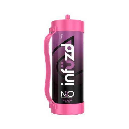 INFUZD 2000G 3.3L CYLINDER FLAVORED N2O CHARGERS 2CT/ BOX