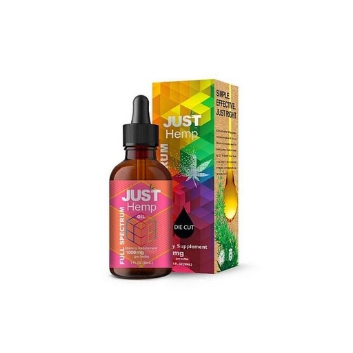[JCBDOIL1000MG] JUST CBD FULL SPECTRUM OIL 1000MG 30 ML (1.01 FL OZ)