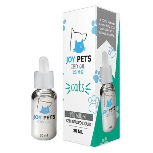 [JOYPETCBDCATOIL] JOYPET CATS CBD 25MG 30ML OIL BOTTLE