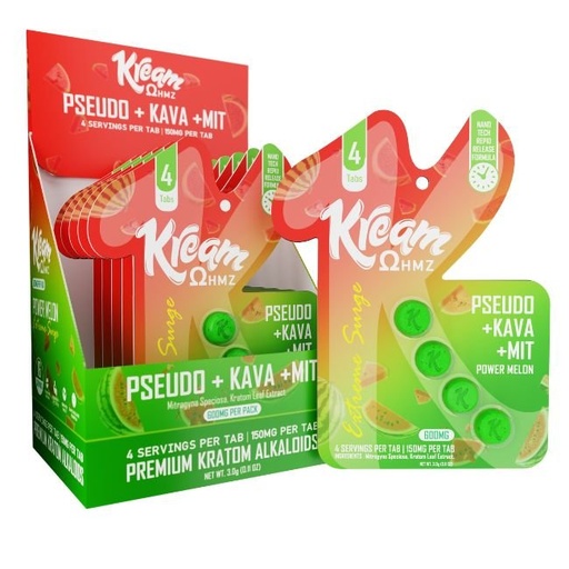 KREAM 7OH PSEUDO + KAVA + MIT EXTREME SURGE 150MG PER TABLET 4CT/10PK