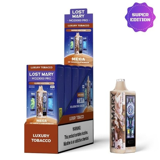 LOST MARY MO20000 PRO 5% DISPOSABLE (90ML) 20K PUFFS 5CT/ BOX