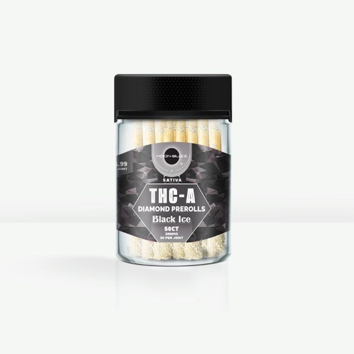 MOON BUZZ THC-A DIAMONDS 2GM PRE ROLLS JOINTS 50CT/ JAR