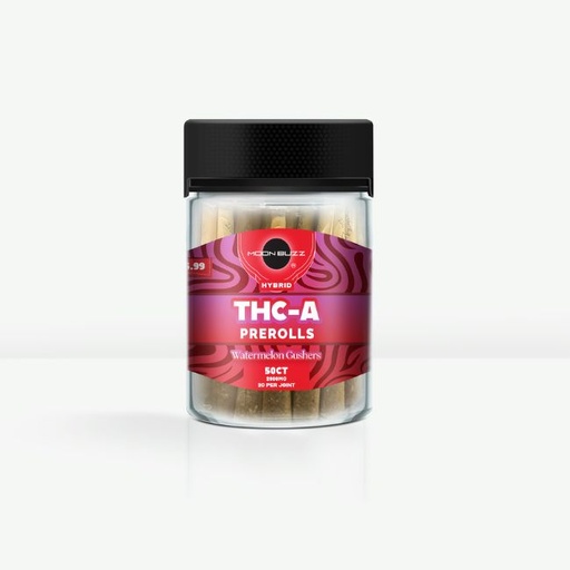 MOON BUZZ THC-A KIEF 2GM PRE ROLLS JOINTS 50CT/ JAR