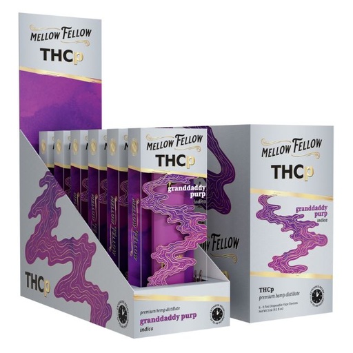 MELLOW FELLOW THCP + CBD + CBG + CBN 0.5ML CART 6CT/ BOX