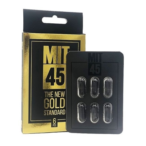 [MIT456PCS] MIT 45 GOLD BLACK LABEL EXTRACT GEL CAPSULES (6 CAPS PER PACK) 12CT / BOX