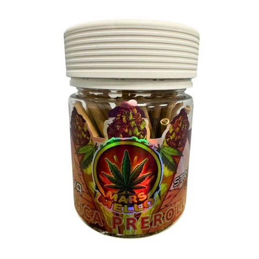 MARS MELLO THCA 1.5GM PRE ROLLS JOINTS 40CT JAR