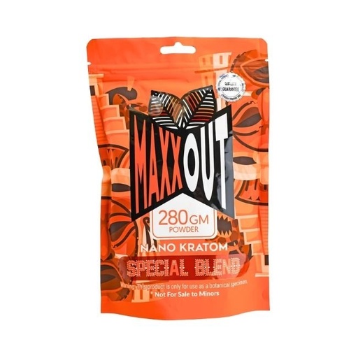MAXX OUT KRATOM 280GM POWDER BAG