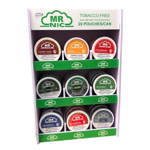 MR NIC - "20 POUCHES PER CAN" 45CT DISPLAY
