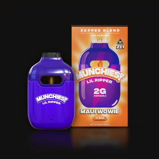 MUNCHIES LIL RIPPER HHC 2GM VAPE PEN DISPO 10CT/ BOX