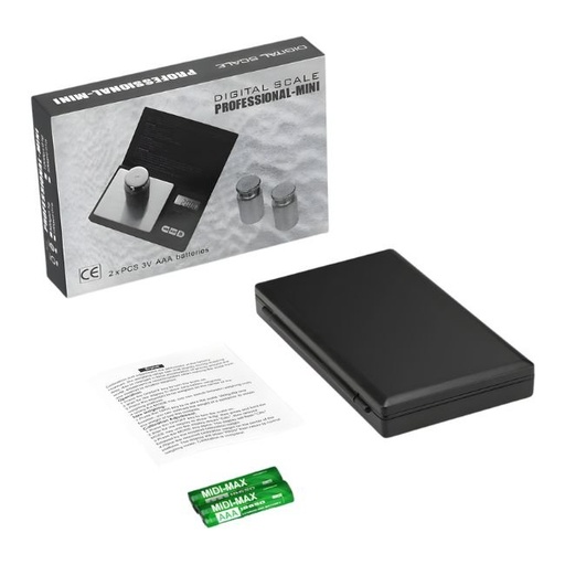 [N04] DIGITAL SCALE PROFESSIONAL MINI (500G X 0.01G)