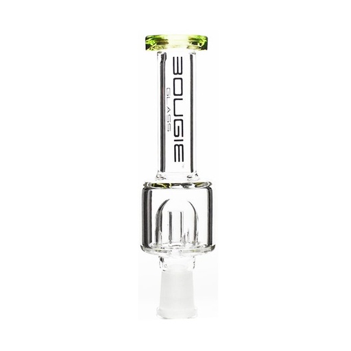 [NC1964N] BOUGI GLASS MILONIC FUMED OIL OF FLAX PERC NECTAR COLLECTOR "NC1964N"