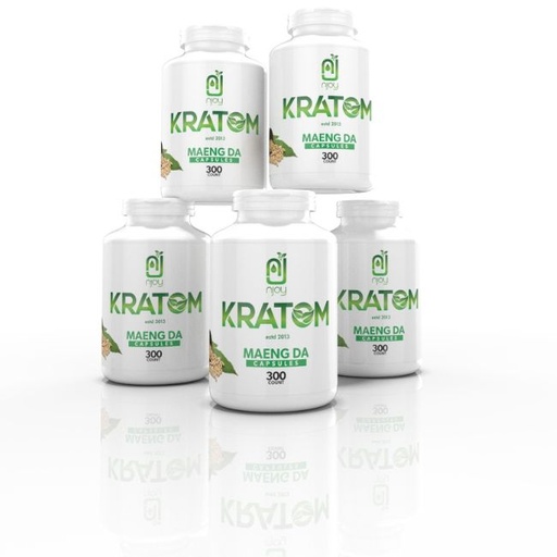 NJOY KRATOM 300CT CAPSULES JAR