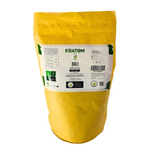 NJOY KRATOM 500CT CAPSULES BAG