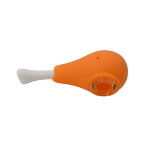 5'' FANCY SILICONE WITH SCREEN HAND PIPE