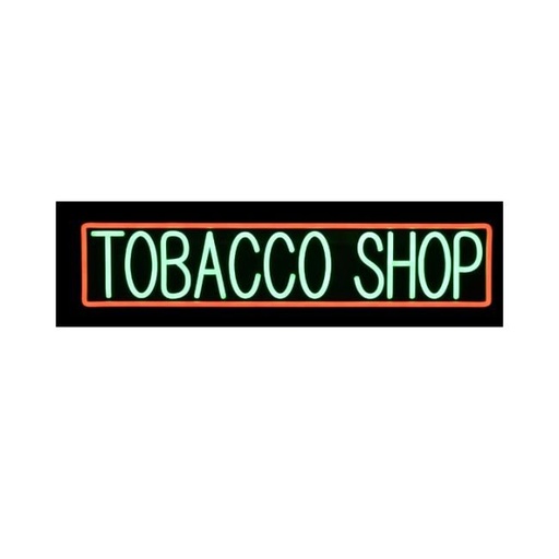 [NVNSTOS2] LED NEON SIGN WITH REMOTE CONTROL (70X15CM) TOBACCO SHOP