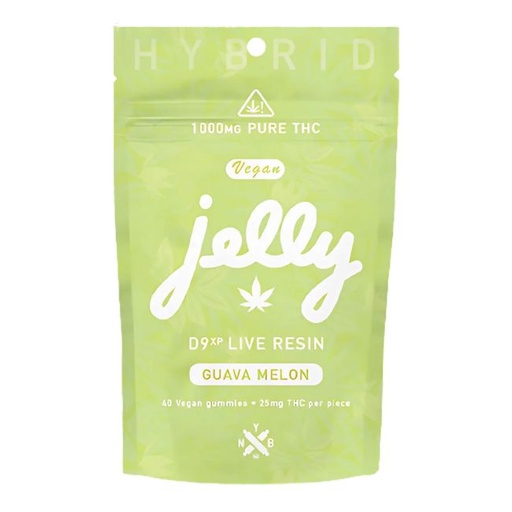 NOT YOUR BAKERY JELLY D9XP LIVE RESIN 1000MG GUMMIES 40CT/ BAG