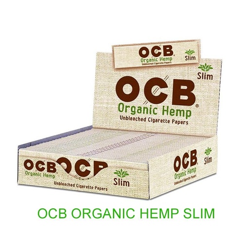 [OCBSLM] OCB ORGANIC HEMP PAPER SLIM (OOHKS) 24CTBOX