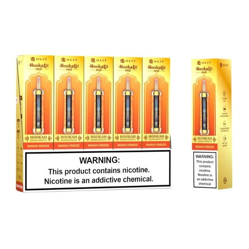 OLIT HOOKALIT PRO BY KANGERTECH 3.5% DISPOSABLE (250ML) 60K PUFFS 5CT/BOX