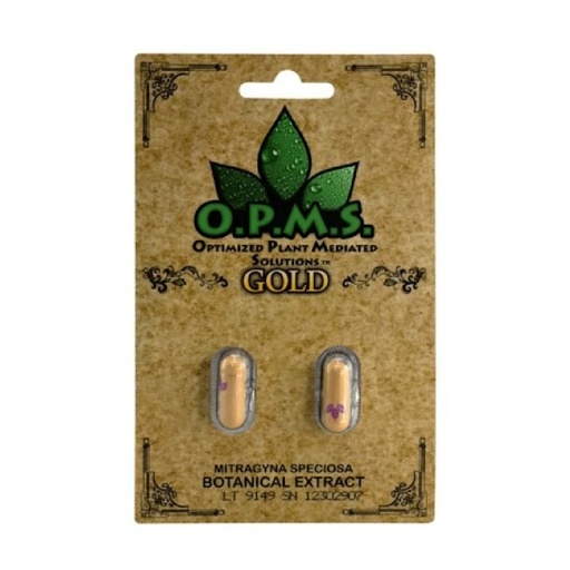 [OPMSGOLD2CT] OPMS KRATOM GOLD 2CT CAPSULES