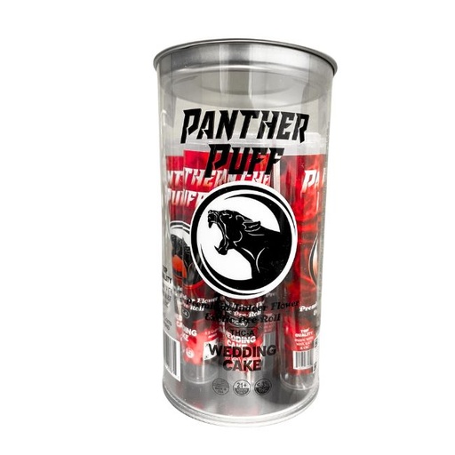 PANTHER PUFF PREMIUM INDOOR FLOWER EXOTIC THCA 1.5GM PRE ROLL JOINTS 10CT JAR