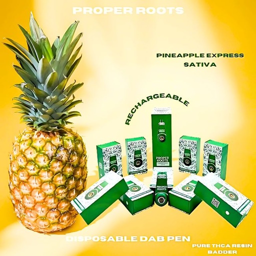 PROPER ROOTS THCA 0.5GM DISPOSABLE DAB PEN 5CT/ BOX