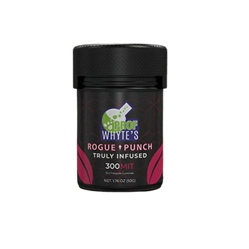 [PWGUM300MG] PROF WHYTE'S KRATOM 300MG GUMMIES ROUGH PUNCH 10CT JAR