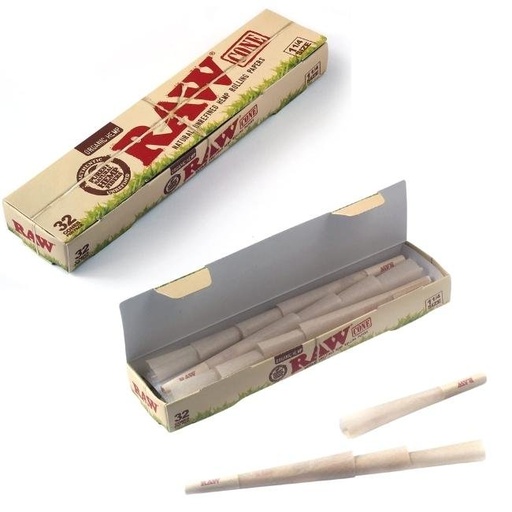 RAW CONES 32 CONES PER PACK SINGLE