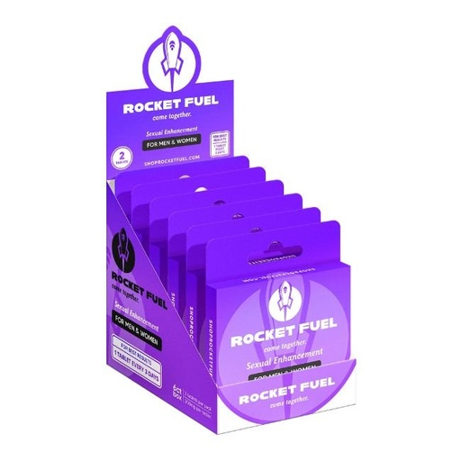 [ROCKETFUELTAB] ROCKET FUEL SEXUAL ENHANCEMENT TABLET FOR MEN &amp; WOMEN 2CT/ 6PK BOX