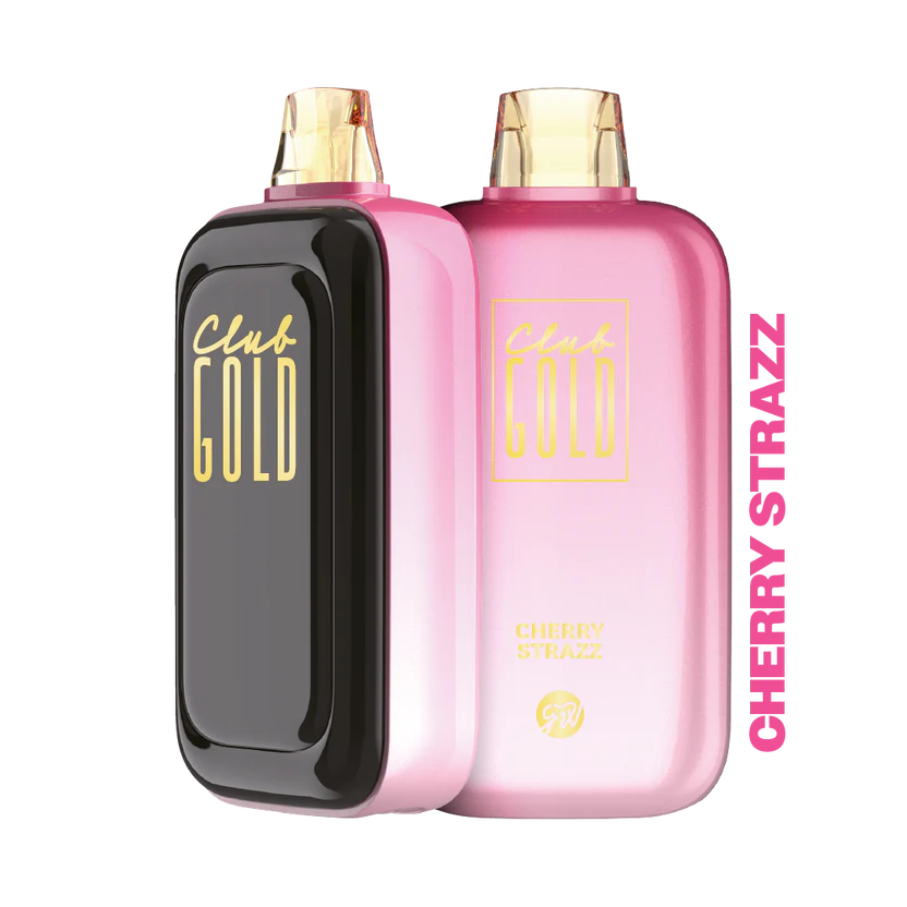 [GWV90329] GWV - Club Gold - Vape - 30k 22ml 5% - Cherry strazz