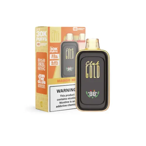 [GWV90299] GWV - Club Gold - Vape - 30k 22ml 5% - Mango ice
