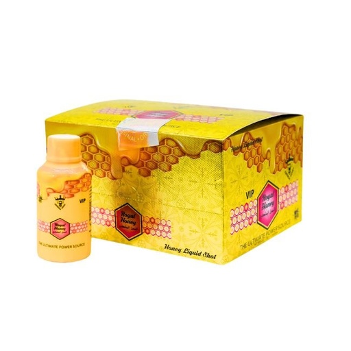 [VIPROYALHSHOT] VIP ROYAL HONEY PREMIUM THE ULTIMATE POWER SOURCE MALE ENHANCEMENT SHOT 12CT/ BOX