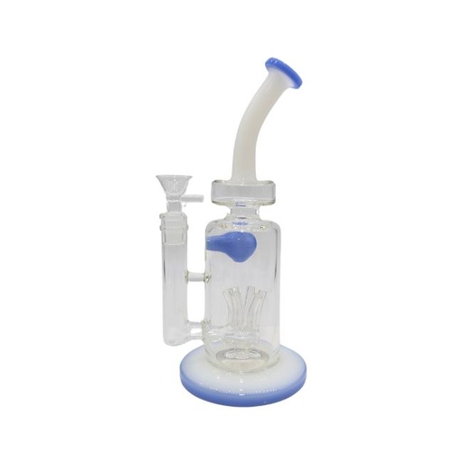 11" FANCY TUBE UP SHOWERHEAD GLASS WATER PIPE