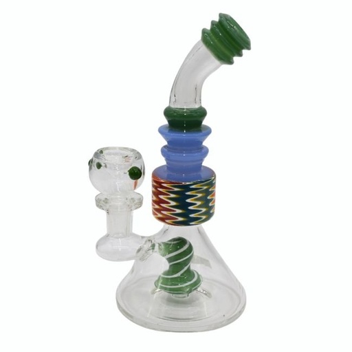 6'' FANCY COLOR FULL WATER PIPE