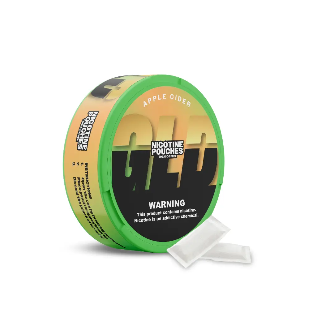 [GWV21719] GLD - Nicotine Pouches - 6mg - Apple Cider