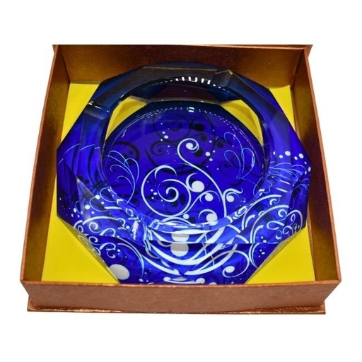 [WPM035] OILSEED AQUARIUM DESIGN HEAVY DUTY LARGE GLASS ASHTRAYS